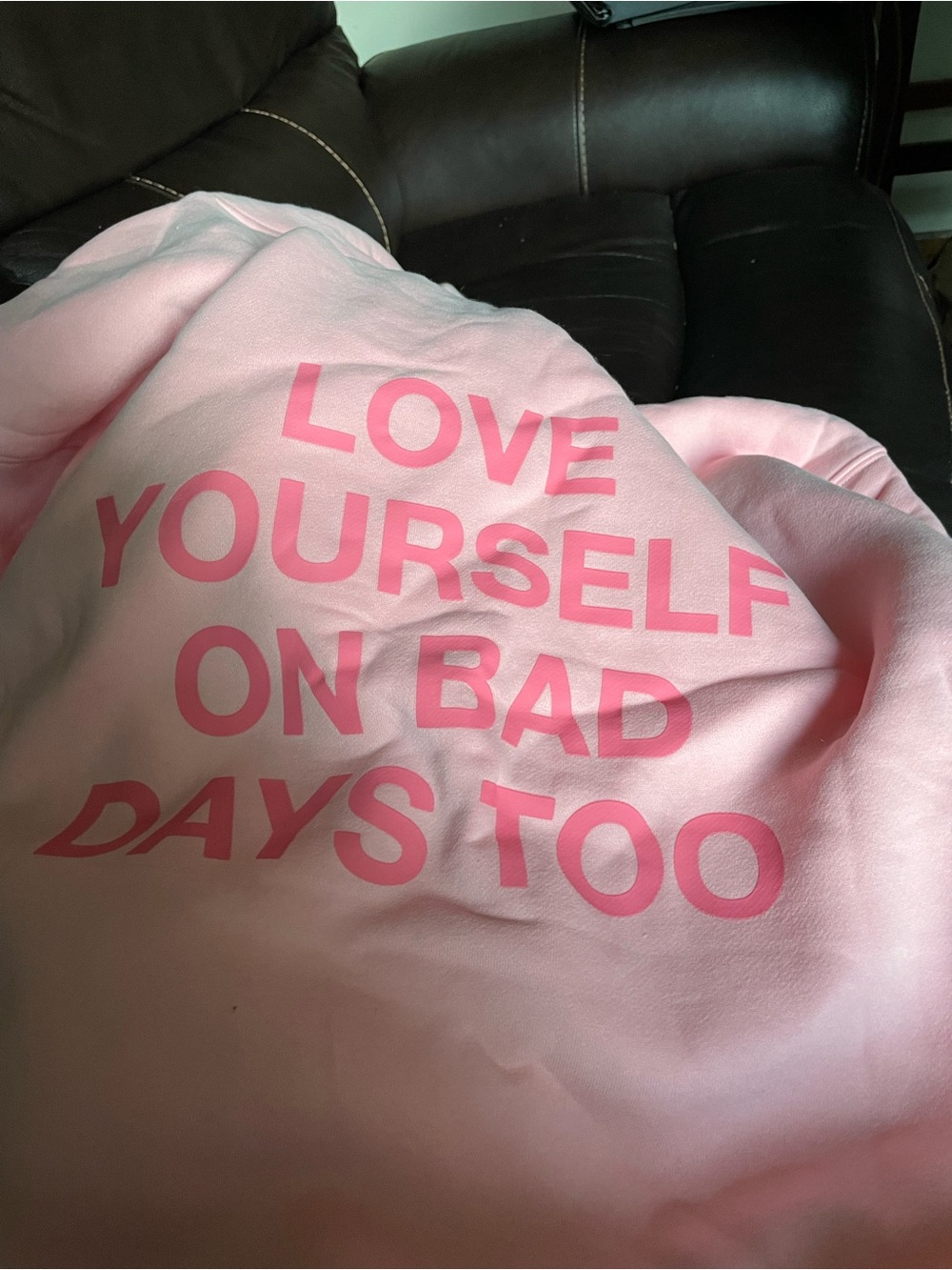Comfrt Soft Pink Hoodie - Classic Pullover - Picture 2 of 5